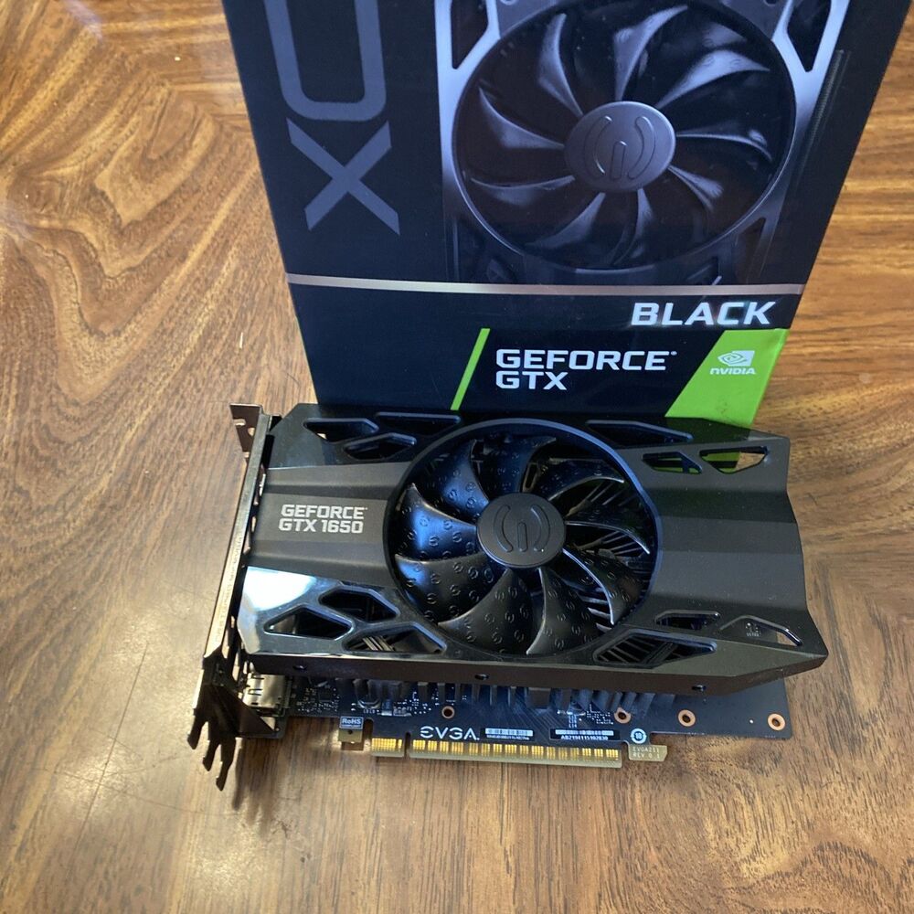 EVGA Geforce GTX 1650 XC BLACK 4 GB GDDR5 Graphics Card (04G-P4-1151-KR) Tested!